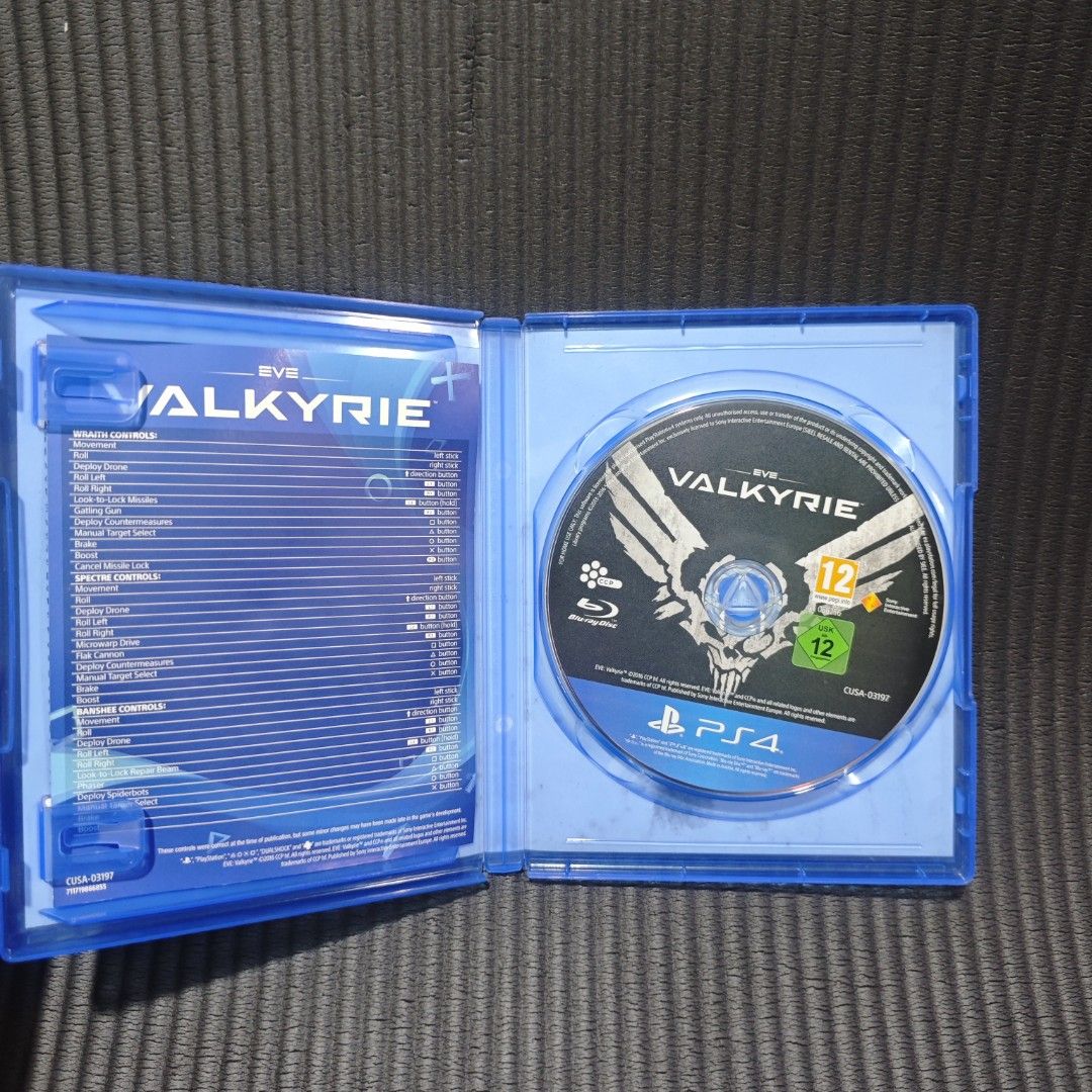 Eve Valkyrie VR PS4 Game (Category: PlayStation) located in Quezon City. Submitted by shopme_gadget30 (Listing ID 1409390831, Image 3). Description: kindly read the details first for sale fixed price good condition tested and working with Case and disc game with manuals compatible to ps4 VR r2 region Shoopppppeee —,✅ can check out pm for the linnnkkk (If shoopppee check out, price is higher because of shooppppeee deduction qc area meet up: sm nor