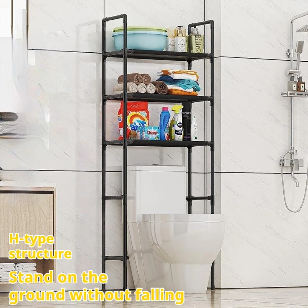 Floor Standing Storage Rack For Bathroom Increases Space Saving Multi ...