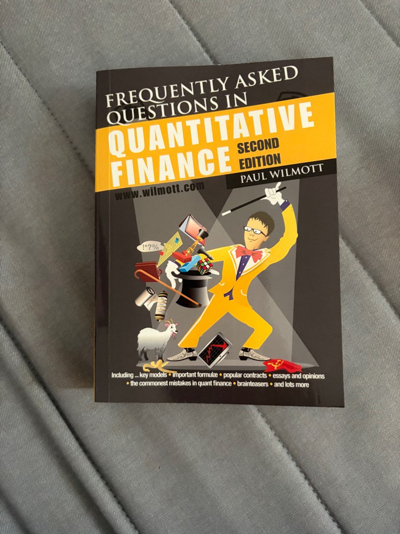 Frequently asked questions in Quantitative Finance Second Edition Paul ...
