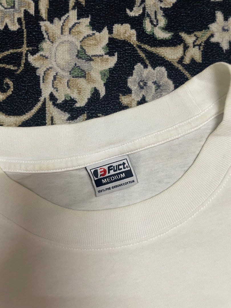 Fuct tee (Category: Tshirts & Polo Shirts) located in Batu Caves. Submitted by fit.thrift404 (Listing ID 1409422913, Image 3). Description: size m pit 22.5 labuh 28 condition 9/10.