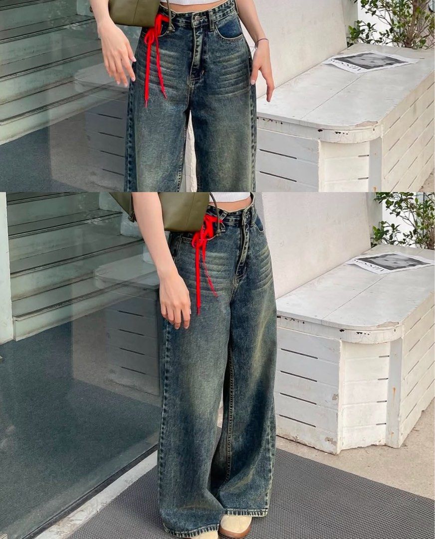 Girl almighty retro jeans (moonlight) (Category: Jeans) located in Cainta. Submitted by r08yn (Listing ID 1409370955, Image 1). Description: ⟢ traded from another carouseller ⟢ never used ⟢ size small, best fits 24-25 waistline ⟢ can send actual pics through dm rfs: i have a similar pair of jeans.