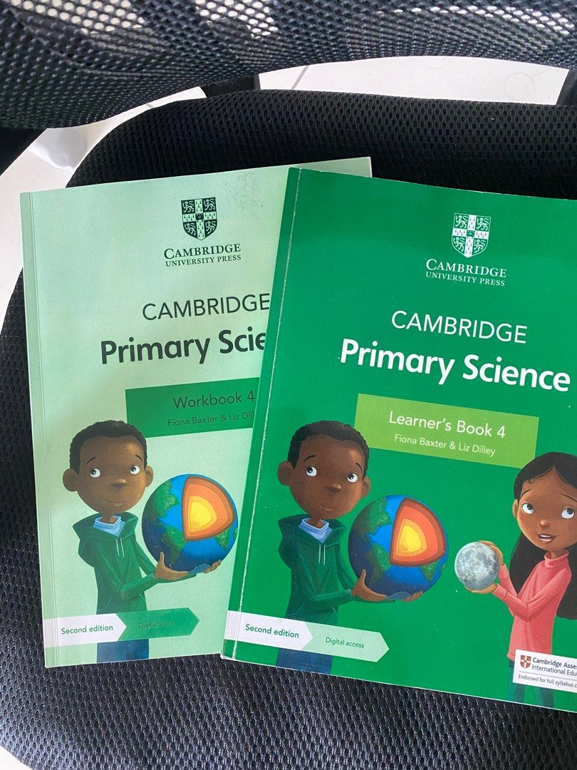 Grade4 Cambridge Primary Math, Science, English - Book 4, Hobbies ...