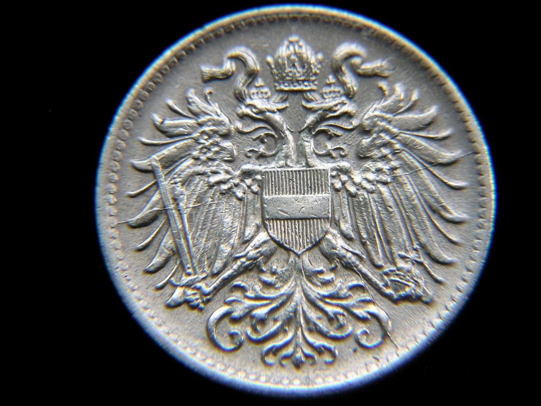 奧地利帝國鎳幣-1916年奧地利帝國(Austrian Empire)皇家雙頭鷹國徽10凱勒鎳幣(奧皇查理斯一世(Emperor Charles  I)時期, 興趣及遊戲, 收藏品及紀念品, 錢幣- Carousell