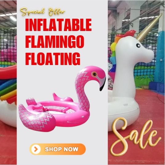 Inflatable Flamingo Floating Giant Inflatable Floating Flamingo Pool ...