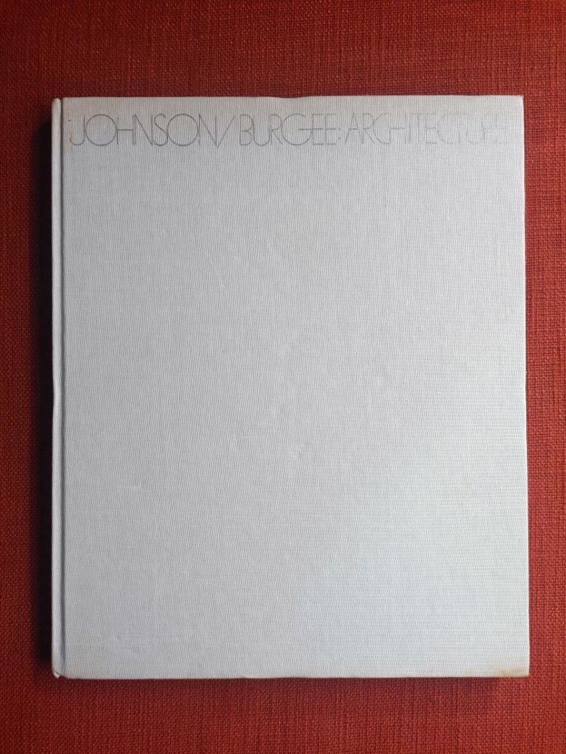Johnson/Burgee Architecture Book (Category: Magazines) located in Manila. Submitted by krishna_ayanami (Listing ID 1409323027, Image 1). Description: - Features the architecture of Johnson/Burgee. - Showcases projects by Philip Johnson and John Burgee. - Includes projects like the Art Museum of South Texas, Nuerberger Museum, and Boston Public Library Addition. - Contains images of the buildings..