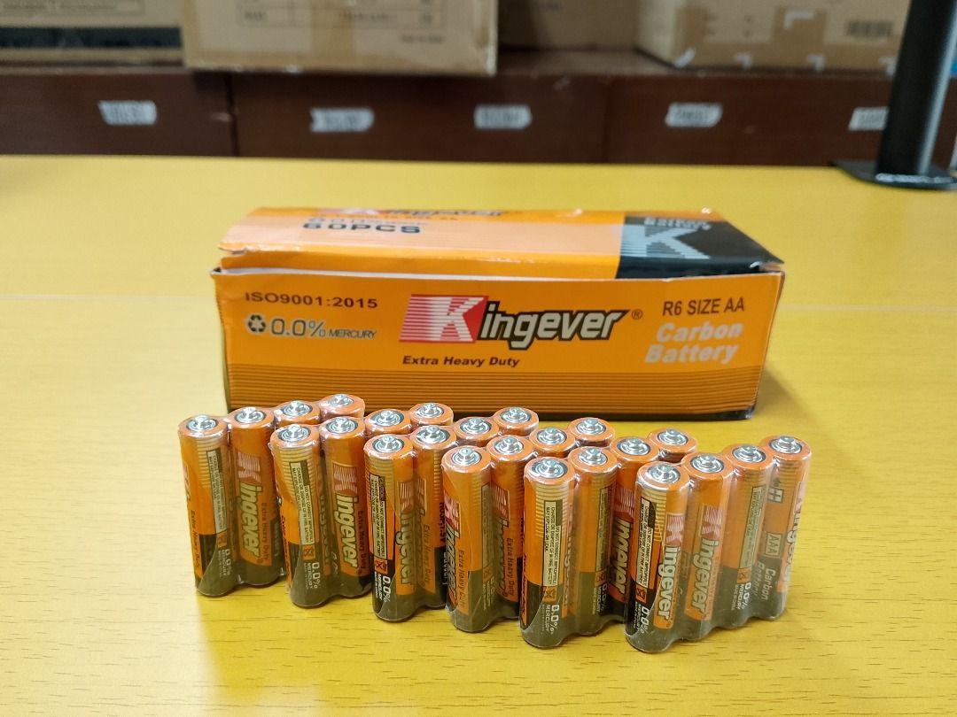 Kingever AAA High Capacity Alkaline Battery per piece (Category: Batteries & Chargers) located in Pasig City. Submitted by technofuseofficial (Listing ID 1409322980, Image 2). Description: Kingever AAA High Capacity Alkaline Battery per piece Brand New and Original Items Store Location: 4F Unit 402, 604 Shaw Boulevard, Barangay Kapitolyo, Pasig City Same Day Delivery: - Lalamove delivery within Metro Manila - For walk-ins: Always PM first for ite