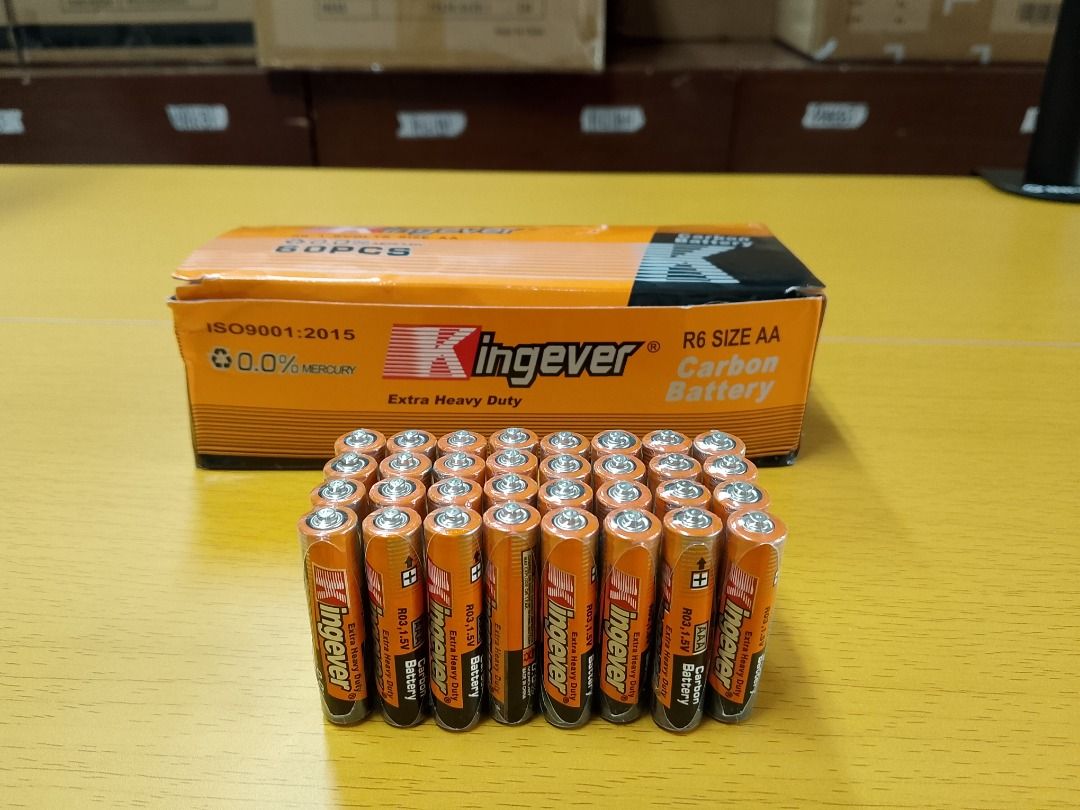 Kingever AAA High Capacity Alkaline Battery per piece (Category: Batteries & Chargers) located in Pasig City. Submitted by technofuseofficial (Listing ID 1409322980, Image 1). Description: Kingever AAA High Capacity Alkaline Battery per piece Brand New and Original Items Store Location: 4F Unit 402, 604 Shaw Boulevard, Barangay Kapitolyo, Pasig City Same Day Delivery: - Lalamove delivery within Metro Manila - For walk-ins: Always PM first for ite