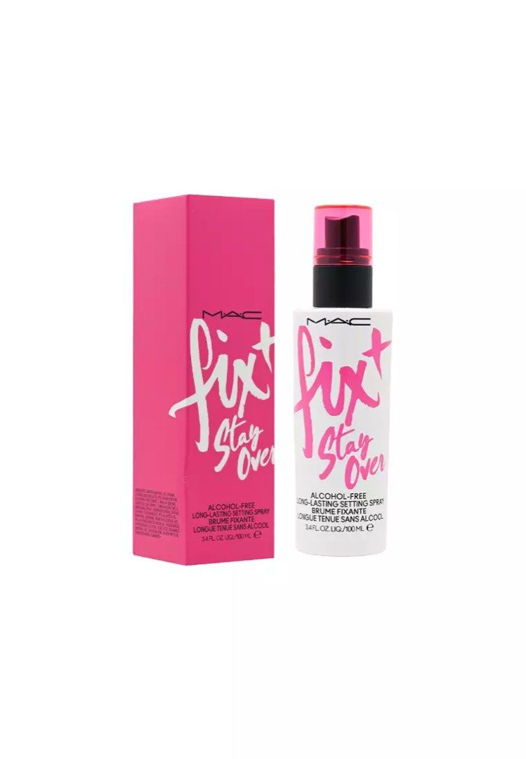 MAC Fix+ Stay Over Alcohol-Free Long-Lasting Setting Spray (Category: Makeup) located in Valenzuela. Submitted by estieelan (Listing ID 1409372924, Image 1). Description: ALL TIME FAVE 100ml full size bottle Fresh stock .