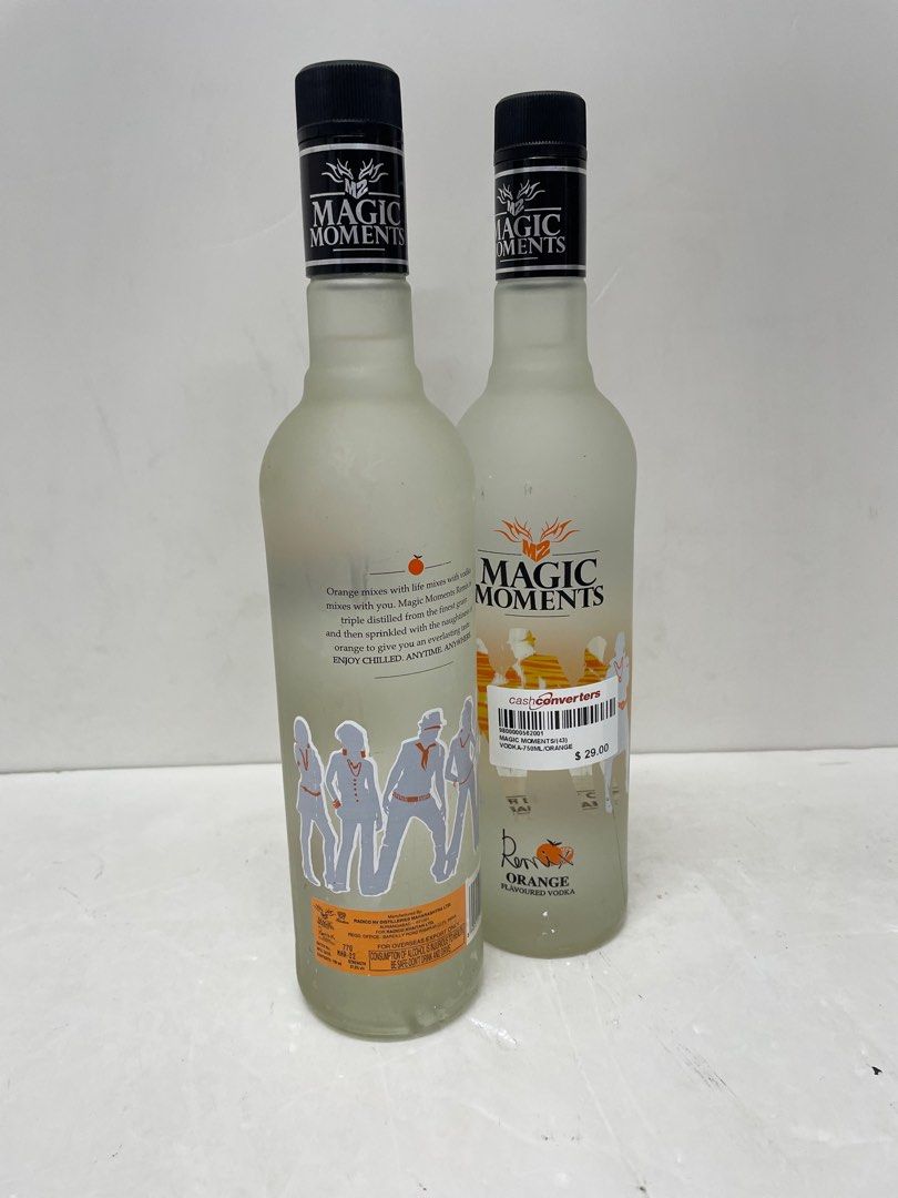 Magic Moments Vodka 750ml Remix Orange Flavoured, Food & Drinks ...