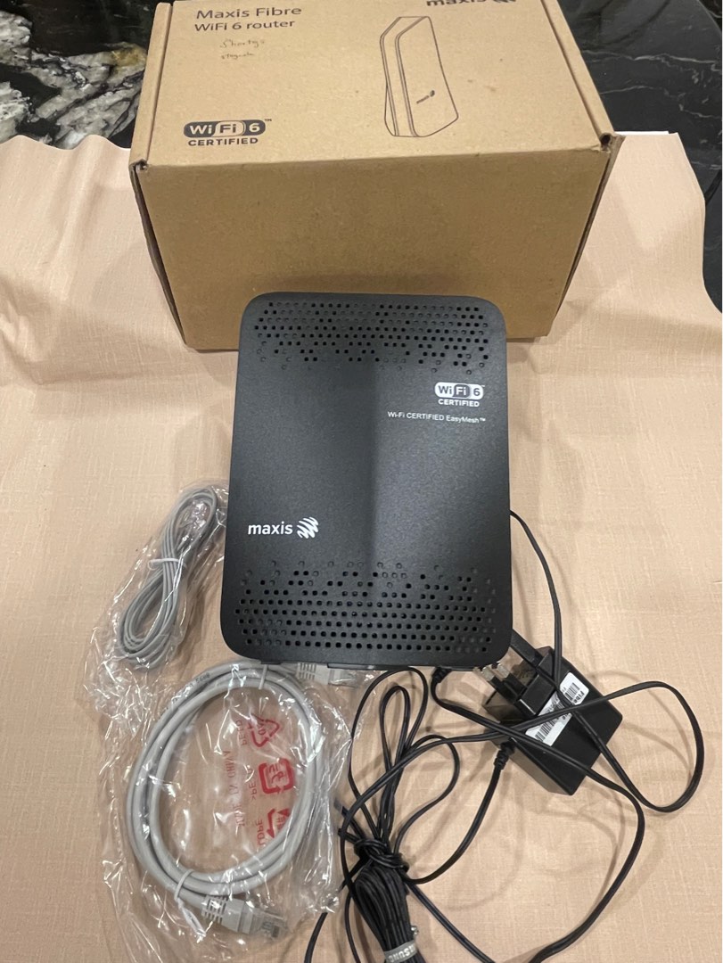 Maxis Fibre WiFi 6 Router, Computers & Tech, Parts & Accessories ...
