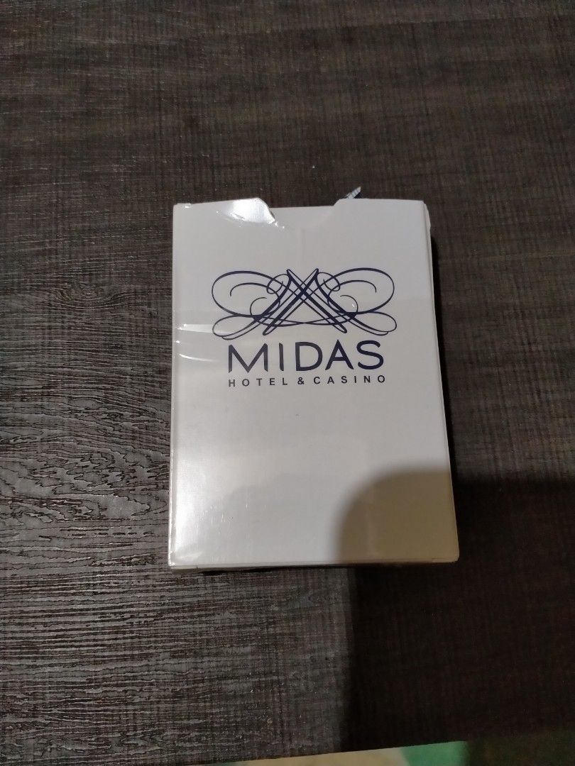 Midas Hotel & Casino Playing Cards (Category: Board Games & Puzzles) located in Kawit. Submitted by mariefonda (Listing ID 1409268054, Image 1). Description: limited midas playing cards.