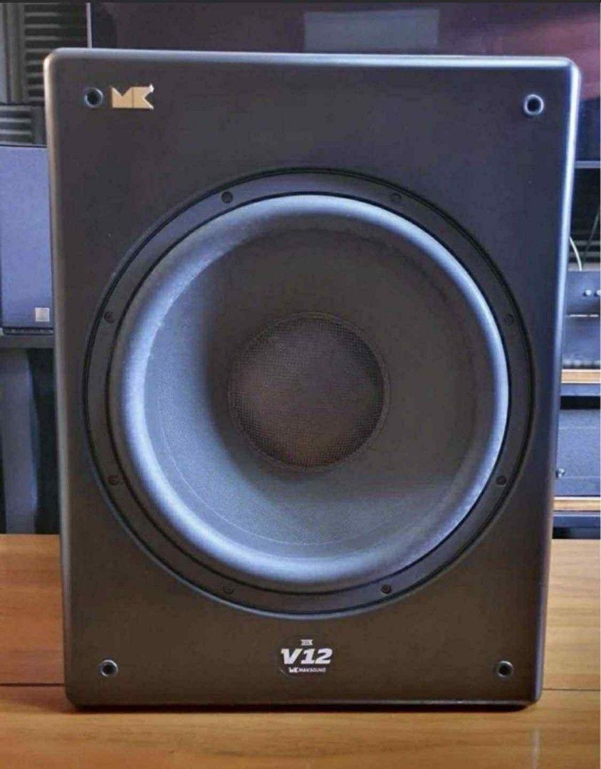 M&K Sound V12 Subwoofer (Category: Soundbars, Speakers & Amplifiers) located in Lipa City. Submitted by swodniw (Listing ID 1409262679, Image 2). Description: M&K V12 Subwoofer | THX Home Theater | Powerful Deep Bass | Audiophile Miller & Kreisel V12 Subwoofer (THX Certified) – Audiophile & Home Theater Quality Original Price (New): approx. 190k Asking Price: 95k Description: The M&K V12 delivers deep, tight, and powerful bass with audiophile pre