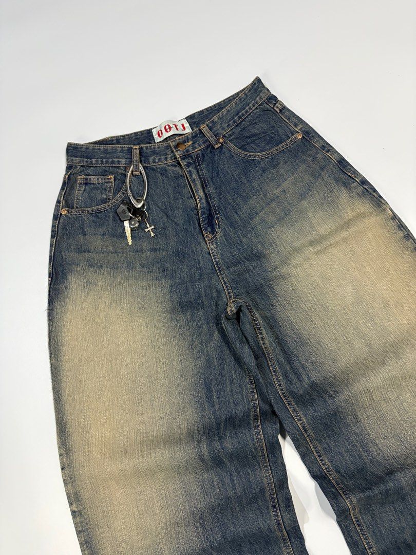 OOTJ Baggy Jeans Sanblasted Washed (Category: Jeans) located in Liliw. Submitted by jd.thrift (Listing ID 1409407279, Image 2). Description: W: 31 L: 41.5 T: 15 LO: almost 11 -excellent condition -no issue .