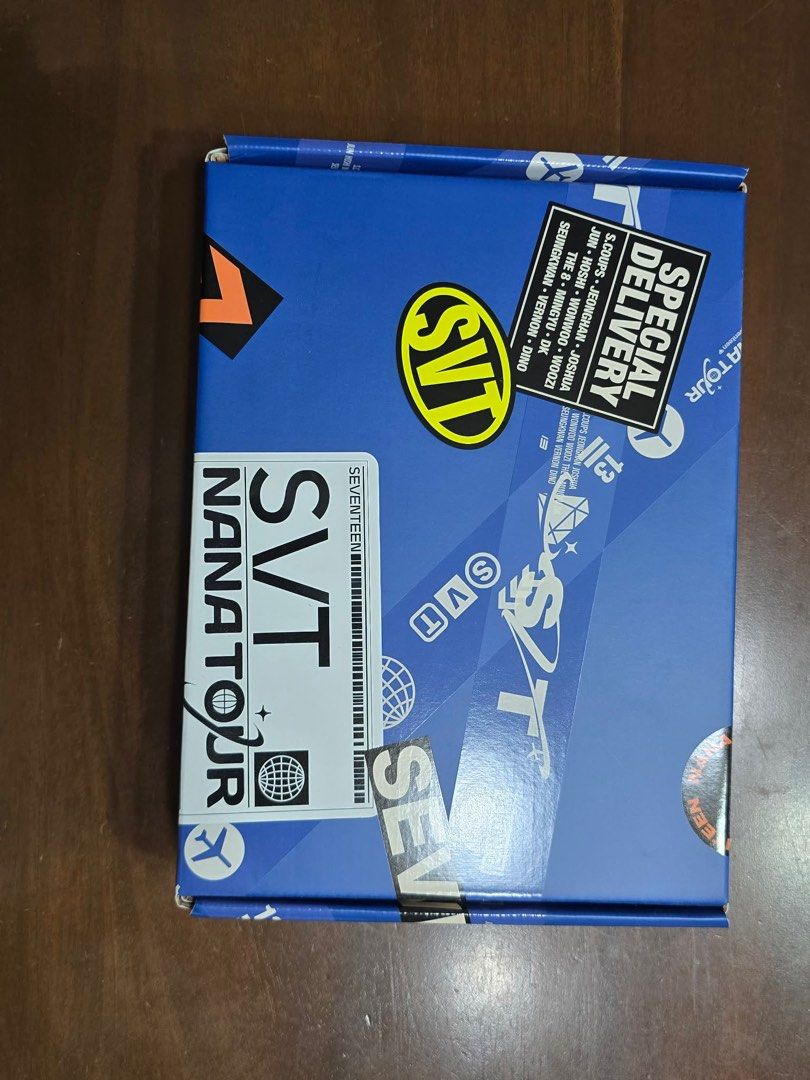 SEVENTEEN NANA TOUR (Category: Events Tickets) located in Taguig. Submitted by pjmprintsbyrjane (Listing ID 1409302085, Image 2). Description: SEVENTEEN NANA TOUR WITH POB COMPLETE INCLUSION OPENED JUST TO CHECK RFS: daughter decluttering P2,500 + shipping fee MOD: lbc, sdd Location: Laguna, taguig(but it depends) MOP: gcash, gotyme ‼️NO RUSH SHIPPING PAYO, payment should be made once offer accepted or atleast 24hrs reservation ⚠️ NO TO BOGUS BUY