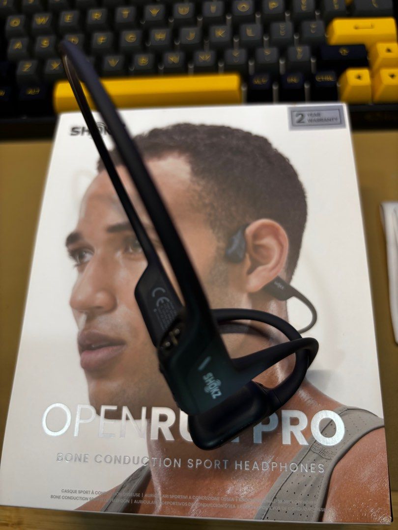 Shokz OpenRun Pro Bone Conduction Headphones (Category: Headphones & Headsets) located in Imus. Submitted by myphfinds (Listing ID 1409310014, Image 2). Description: Shokz OpenRun Pro Bone Conduction Sport Headphones - Black (Used, Excellent Condition) Selling my extra pair of Shokz OpenRun Pro headphones. Used for less than a year by the first owner - barely worn and in great shape. Originally bought from Digital Walker at Alabang Town Center (r