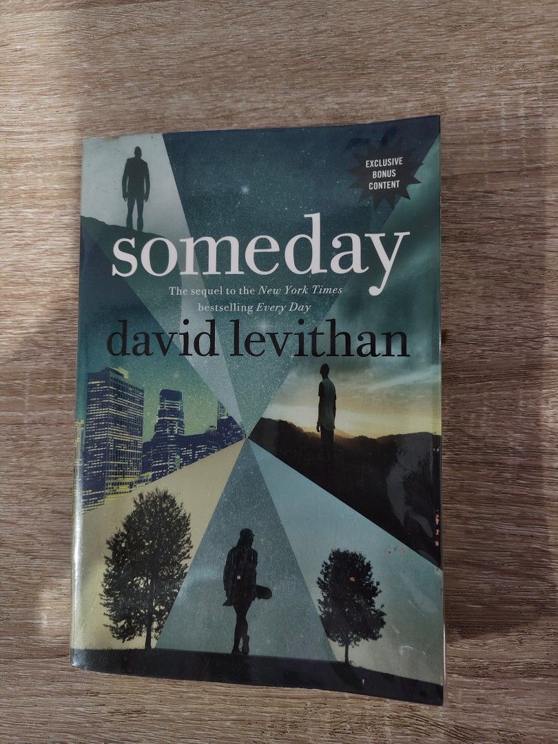 Someday by David Levithan (Category: Storybooks) located in San Fernando. Submitted by uscanadafindsph (Listing ID 1409366645, Image 1). Description: Not reprint With cover.