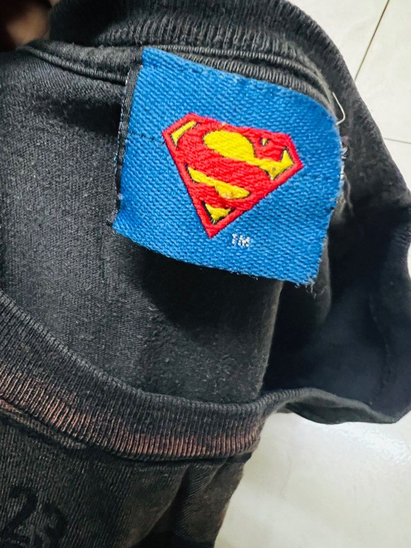 superman comic (Category: Activewear) located in Kuala Lumpur. Submitted by chanwhoot (Listing ID 1409426209, Image 2). Description: t shirt superman pit 22/28 cond 8/10 cod sentul.