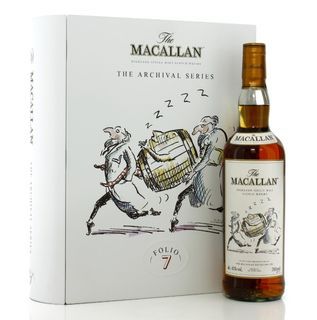 Macallan Archival Series Folio 7, Sherry & Bourbon Cask, 2023, 43% whisky bottle