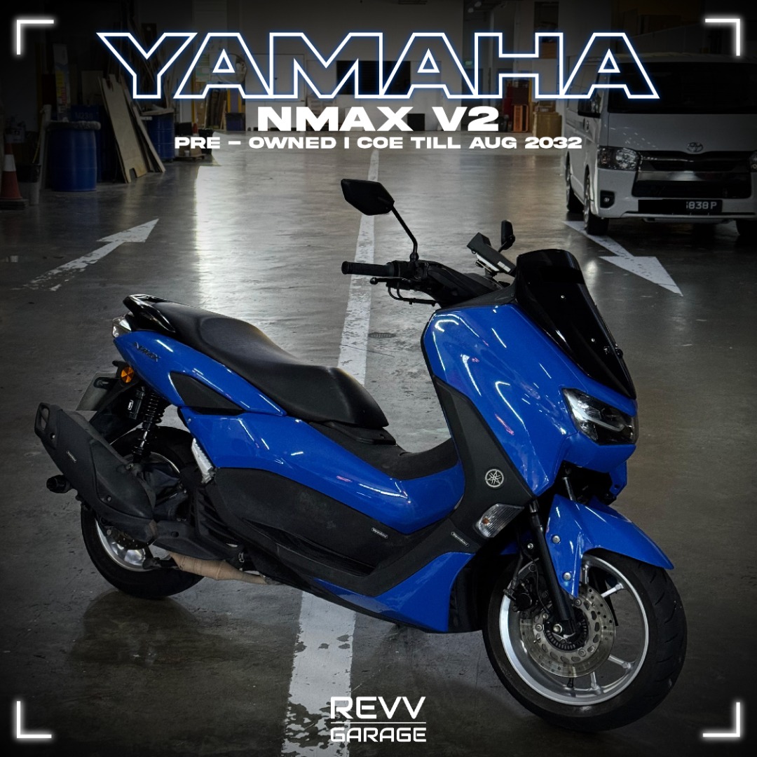 YAMAHA NMAX V2, Motorcycles, Motorcycles for Sale, Class 2B on Carousell