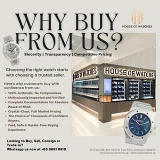 (Category: ) located in . Submitted by houseofwatches.sg (Listing ID 1409308464, Image 1). Description: .