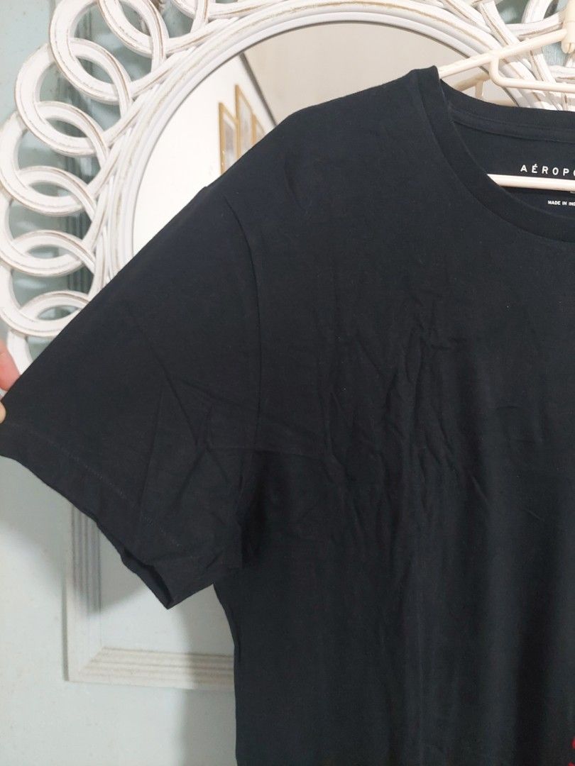 Aeropostale Shirt for Men - Large (Category: Tshirts & Polo Shirts ) located in Paranaque City. Submitted by coolfinds23 (Listing ID 1409489766, Image 2). Description: Aeropostale Shirt for Men Size: Large Color: Black Length: 30 in. Chest: 22 in. Lightly used and still in good condition. RFS: Decluttering MOP: GCash/Bank transfer Shipping c/o buyer *No returns and cancellations. *Pre-loved item. *Color on photo may be slightly different than act
