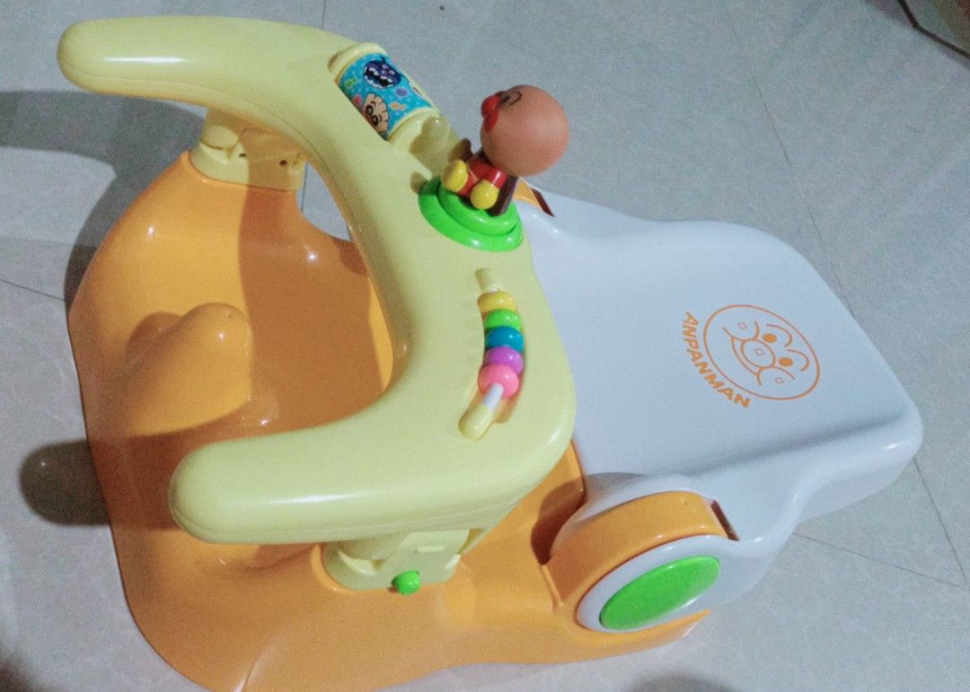 Anpanman Baby Bath Chair (Category: Bathtub & Bath Accessories) located in San Jose del Monte. Submitted by eivon29 (Listing ID 1409613490, Image 2). Description: Brandアガツマ MaterialEthylene Vinyl Acetate, Plastic Colourmulticolor Product dimensions41.5D x 33W x 31.5H centimetres Maximum weight recommendation15 Kilograms Minimum height315 Millimeters Product Size: W 13.0 x H 12.4 x D 16.3 inches (330 x 315 x 415 mm) Country of Origin: China Materi