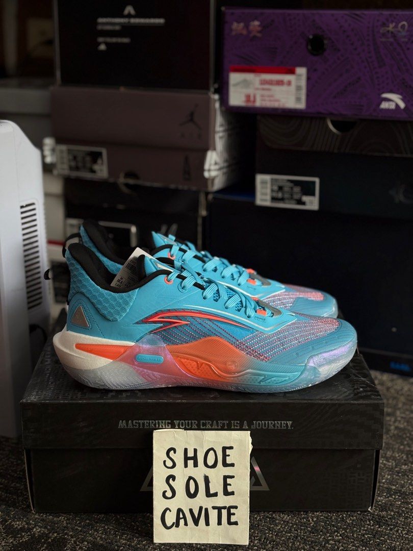 Anta Kai 1 Speed “ Ice & Speed” (Category: Sneakers) located in Cavite. Submitted by jairo13 (Listing ID 1409533030, Image 1). Description: Anta kai 1 speed ice & speed 10/10.5/11us | Brandnew ₱3,995.00 Ig&Fb: ShoesoleCavite 📍Silang,Cavite 💵Gcash / Eastwest / Chinabank 🚚 Jrs / Lbc / Lalamove.