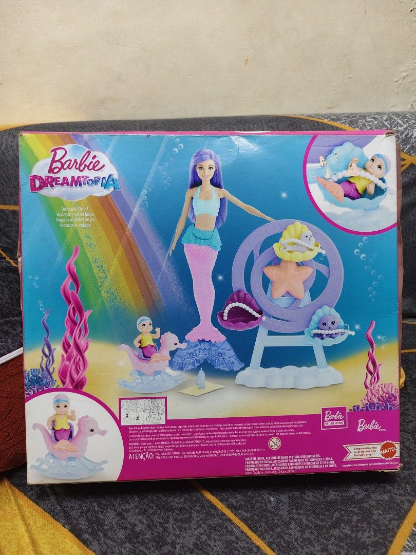 Barbie Dreamtopia Mermaid Doll (Category: Kids Toys) located in Pasig City. Submitted by lian_sam (Listing ID 1409583102, Image 3). Description: Barbie Dreamtopia - brandnew.