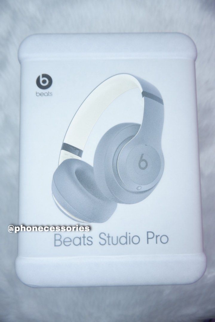 Beats Studio Pro - Sand Gray (Category: Headphones & Headsets) located in Manila. Submitted by angelfajardo (Listing ID 1409613339, Image 1). Description: Amazon Exclusive Color Sealed From US .