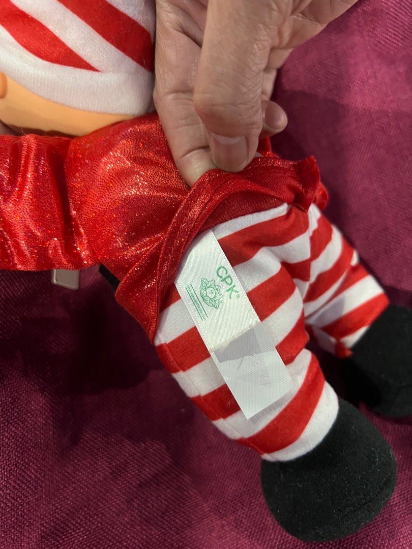Cabbage Patch Kids Holiday Helpers Chris Santa (Category: Plushies & Soft Toys) located in Taguig. Submitted by goofysofties (Listing ID 1409606233, Image 3). Description: 9 inches.