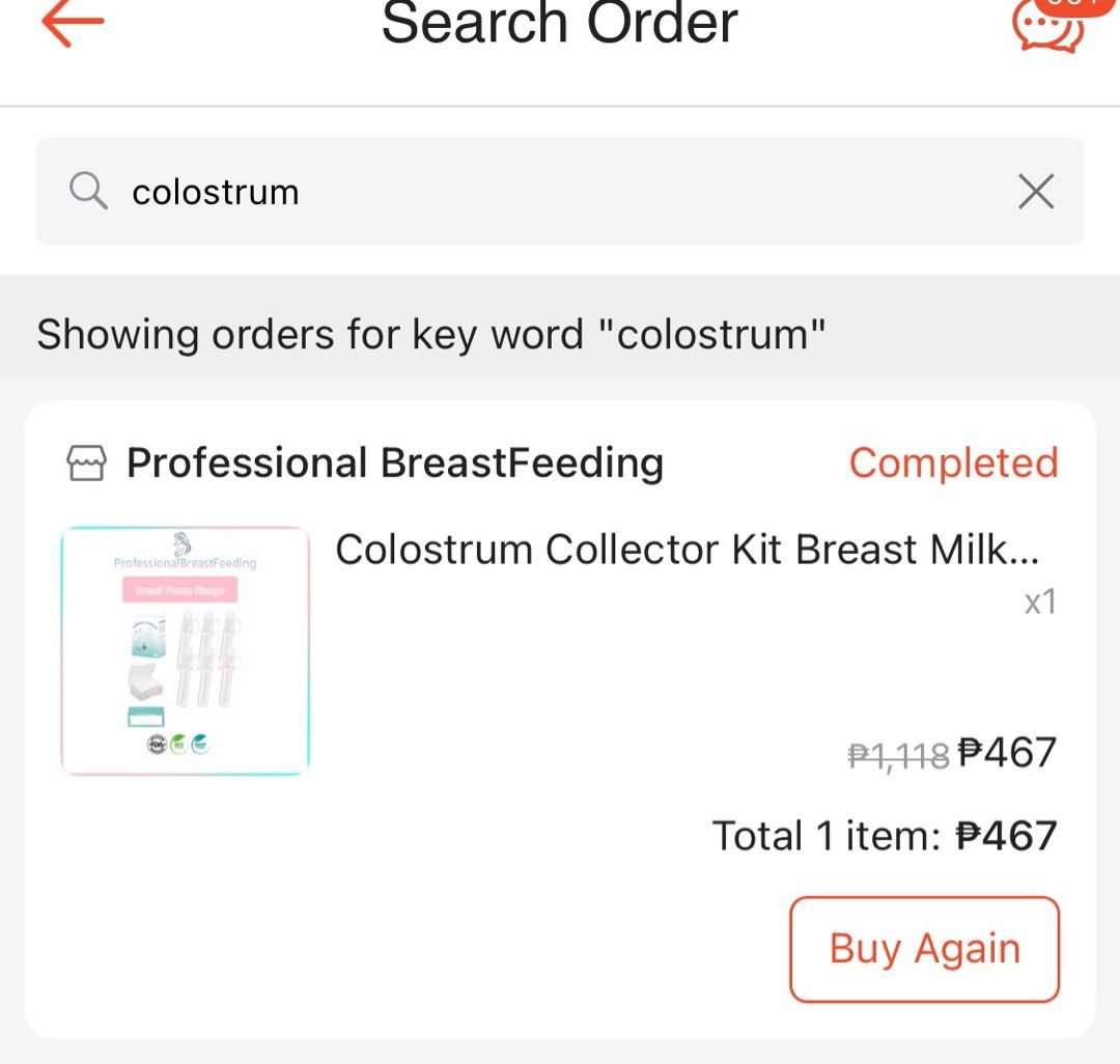 Colostrum collector/feeder (Category: Breastfeeding & Bottle Feeding) located in Binan City. Submitted by _bevalmazora (Listing ID 1409569561, Image 2). Description: .