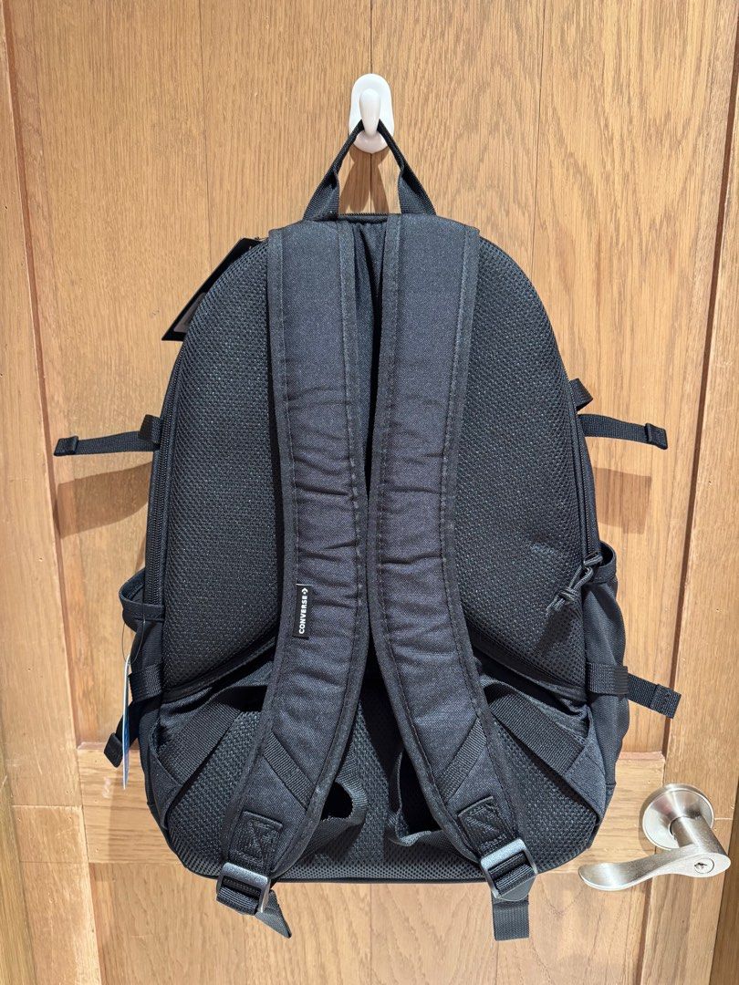 Converse Straight Edge Backpack (Category: Backpacks) located in Manila. Submitted by mattmurdock98 (Listing ID 1409545244, Image 2). Description: For Sale: Converse Straight Edge Backpack - Multiple compartments - Front pocket - Side straps - Top handle - Bottle pocket (tag indicated) - Padded shoulder straps - Converse logo patch Condition: Brand New Price: Php 2,090.00 Modes of Payment: 1. BDO Bank Transfer 2. Gcash 3. Meet up at Quirino LRT S