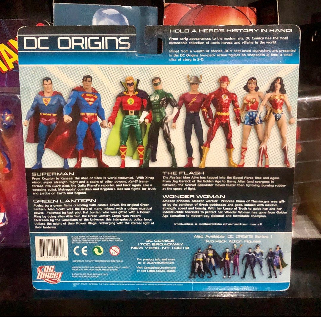 DC 75 Years DC Origins Green Lantern Series 2 (Category: Comics & Manga) located in Binan City. Submitted by elf.0000 (Listing ID 1409452954, Image 2). Description: P2,900.00 plus shipping cost Brand new but box is not in munt condition Not recommended for mint collectors Payment via gcash Ship thru jnt or lalamove.