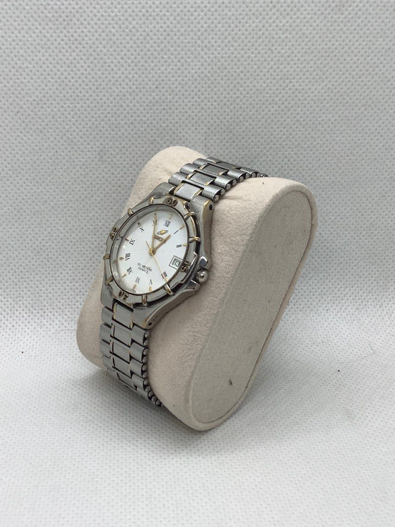 Enicar swiss watch 955 (Category: Luxury Watches) located in Navotas City. Submitted by p24_03158 (Listing ID 1409497339, Image 2). Description: Enicar swiss quartz watch eta cal.955 All orig With long bracelet Newly installed battery Swiss eta watch 955 same as tag heuer f1 classic movement 4,500 Navotas.