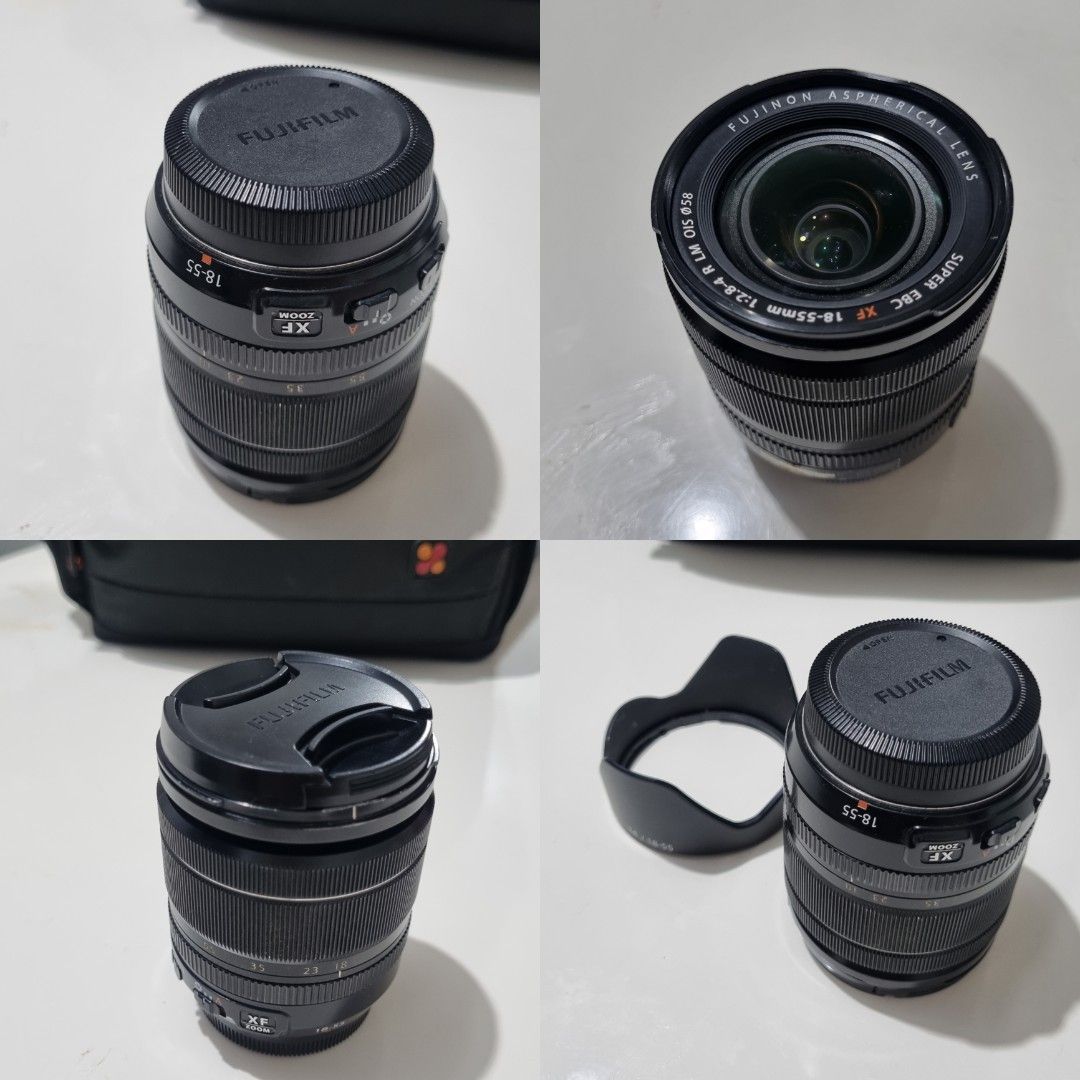 Fujifilm X-T20 + 3 lenses (Category: Cameras) located in Dasmarinas. Submitted by daniellalim_03 (Listing ID 1409435049, Image 3). Description: Fujifilm XT20 Bundle (body +3 lenses) • Body w/ 18mm-55mm kit lens • Fujinon XF 35mm f/1.4 • TTartisan 27mm f/2.8 ~issue: cosmetics (tanggal leather. already ordered replacement). minimal fungus on lenses but it doesn't affect the photo naman. ~shutter count: 29k Selling everything as a bundle for 41,000.