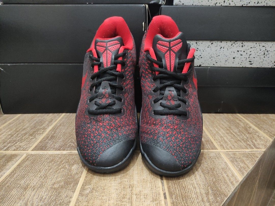 Kobe Mamba Instinct Bred (Category: Sneakers) located in Cebu City. Submitted by RONHEATS (Listing ID 1409477281, Image 3). Description: - Nike Kobe AD NXT FF sneakers - Black colorway - Textured soles with Kobe logo.