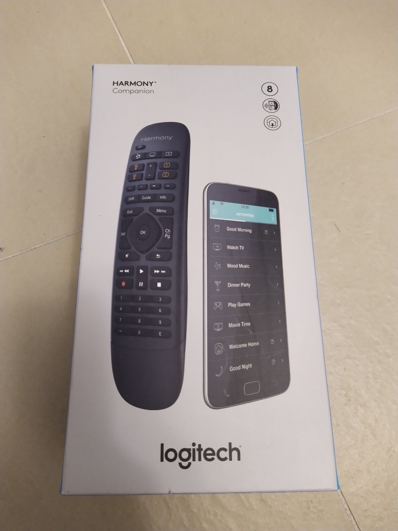 Logitech Harmony Companion Smart Control, 家庭電器, 電視 & 其他娛樂, 娛樂系統及智能家居產品 ...