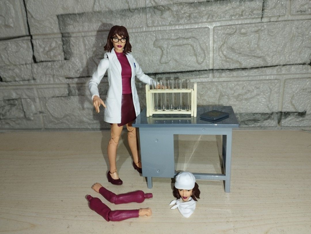 Marvel Legends Moira McTaggert (Category: Figurines & Statues) located in San Pablo. Submitted by thebeehivecollectibles (Listing ID 1409441418, Image 1). Description: Marvel Legends Moira complete in good condition and no issue with removable test tubes for laboratory accessories Item is in Laguna Shipping at buyer's expense and booking Happy Collecting!.