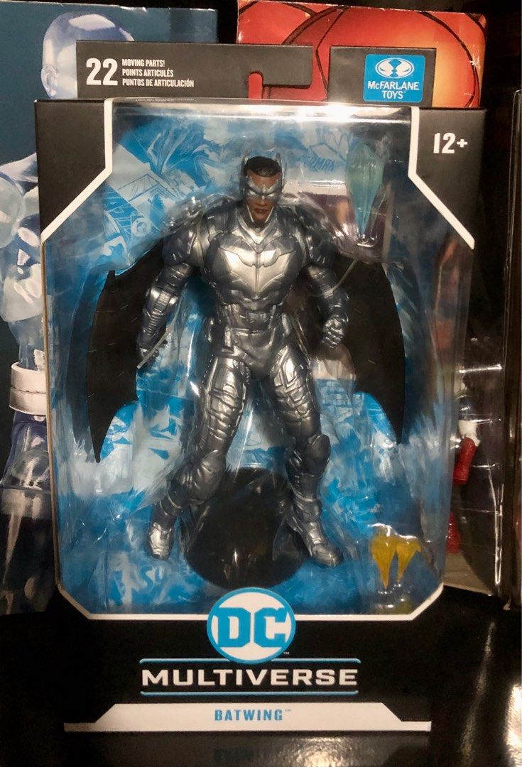 McFarlane Batwing (Category: Figurines & Statues) located in Binan City. Submitted by elf.0000 (Listing ID 1409542548, Image 1). Description: P1,150.00 plus shipping cost Sealed but box is not in mint condition Payment via gcash Ship thru jnt or lalamove.