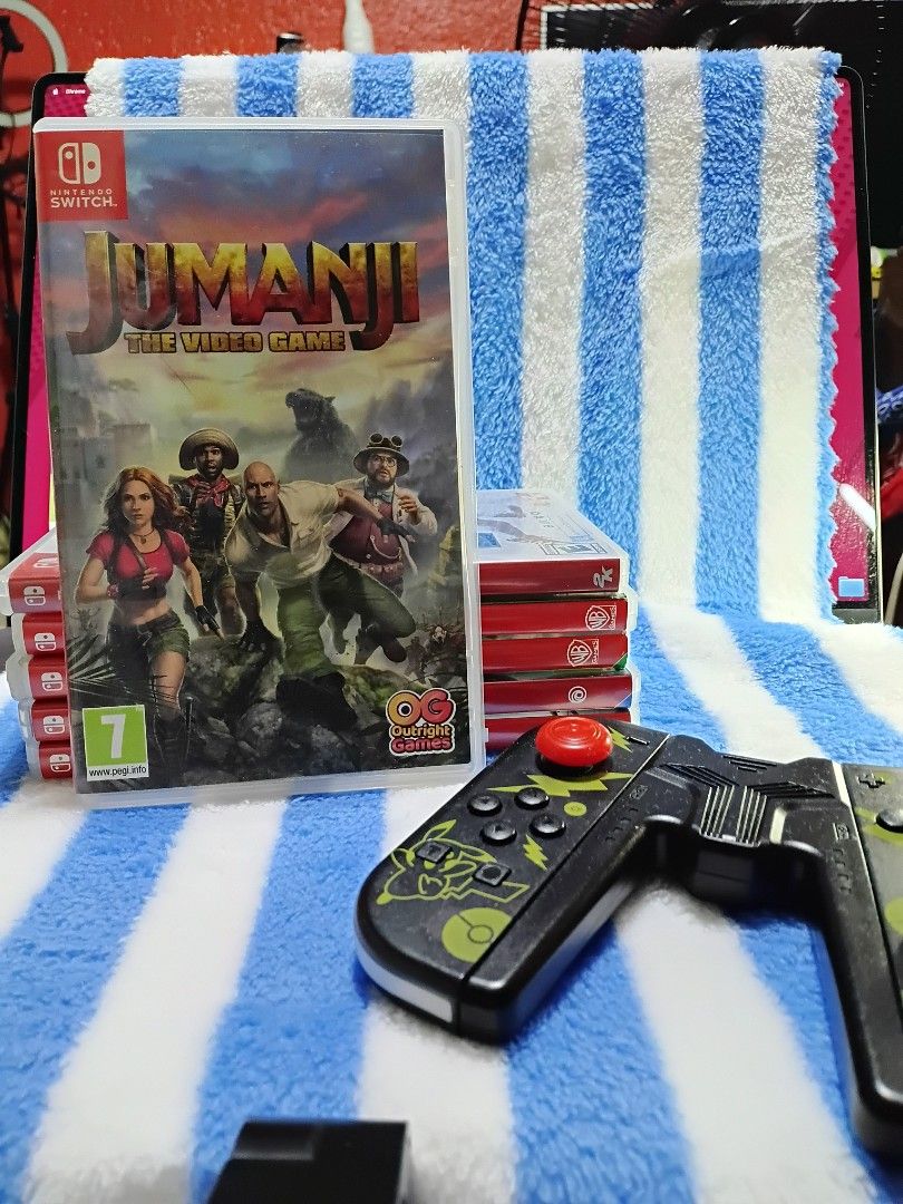 Nintendo Switch Jumanji The Video Game (Category: Nintendo) located in Quezon City. Submitted by nice2knowu (Listing ID 1330322755, Image 1). Description: Nintendo Switch Jumanji The Video Game Sale Swap RFS: No time to play Avail 24/7 to chat here on Carousell or O916.565.9162 SMS / Vbr. SMS / Chat first before call COD as long as buyer will book it via Lalamove / Grab rider of your choice. Also accept Bank Transfer & GCash. Checkout also avail 