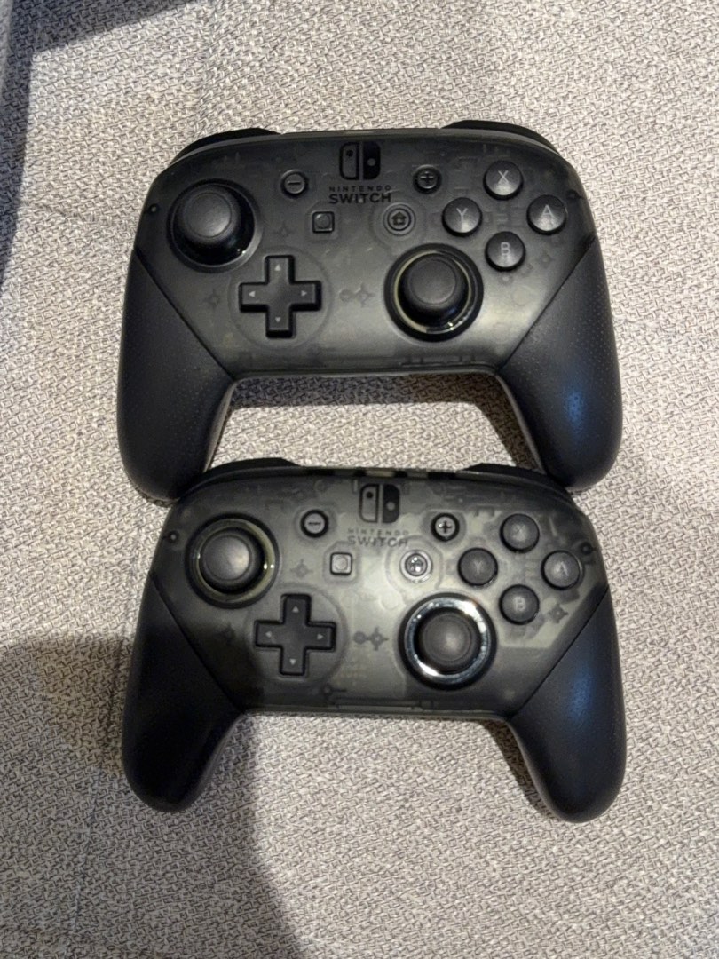 Nintendo Switch Pro Controller - Black, Video Gaming, Gaming ...