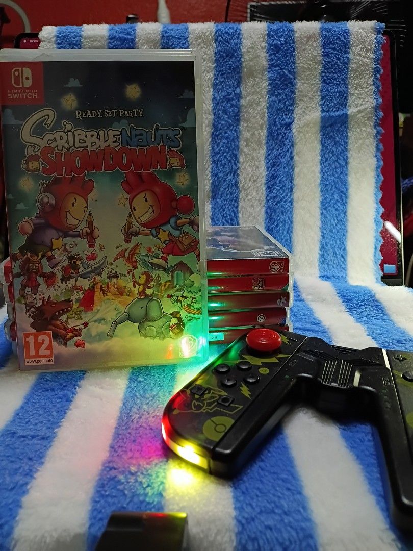 Nintendo Switch Scribblenauts Showdown (Category: Nintendo) located in Quezon City. Submitted by nice2knowu (Listing ID 1330322922, Image 1). Description: Nintendo Switch Scribblenauts Showdown RFS: No time to play Avail 24/7 to chat here on Carousell or O916.565.9162 SMS / Vbr. SMS / Chat first before call COD as long as buyer will book it via Lalamove / Grab rider of your choice. Also accept Bank Transfer & GCash. Checkout also avail Puregold Q