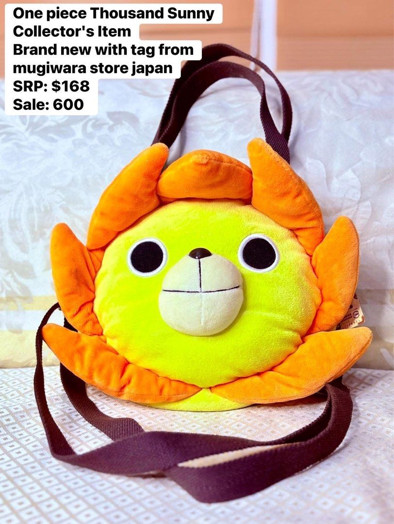 One Piece Thousand Sunny 3-way Backpack (Category: Backpacks) located in Quezon City. Submitted by pinky600 (Listing ID 1409447398, Image 1). Description: Brand new Perfect for Gift! on Sale! Brought from Japan.
