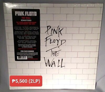 Pink Floyd - The Wall vinyl (Category: Vinyls) located in Manila. Submitted by ramonrobin.cruz (Listing ID 1409543020, Image 1). Description: Pink Floyd - The Wall 2LP = ₱5,500 Brand New sealed made in Germany.