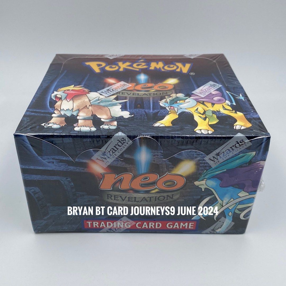 Pokemon 1st edition Neo revelation booster box English sealed, , &  - Carousell