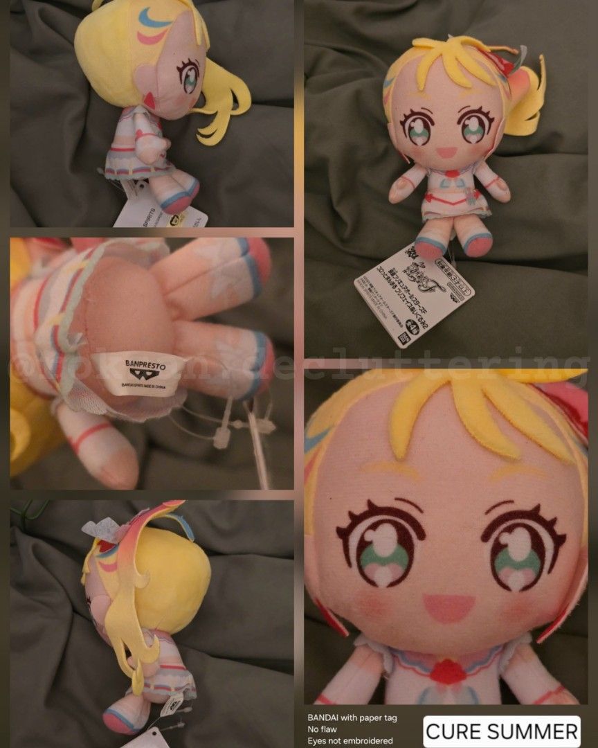 Pretty Cure Bundle (Category: Figurines & Statues) located in Tanza. Submitted by rksn.decluttering (Listing ID 1409532342, Image 2). Description: Pretty Cure |Precure SOLD AS SET only No haggle please. Last price posted. Manage your expectations as this is preloved. See photos for condition. PAYMENT FIRST|PAYO MOP: Seabank, BPI, Unionbank only MOD: J&T, Gogoexpress or SDD via lalamove. SF shouldered by buyer. NO RUSH SHIPPING. Location: Tanza, C