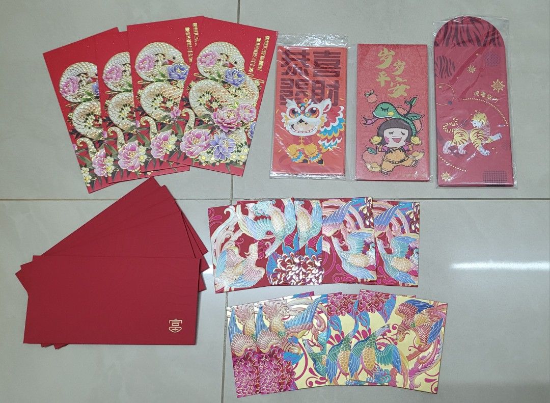 Red Packets (Difference pattern), Hobbies & Toys, Stationery & Craft ...
