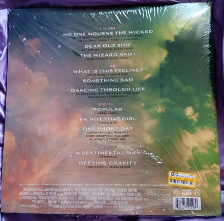 Stephen Schwartz – Wicked (The Soundtrack) 2LP (Category: Vinyls) located in Manila. Submitted by ramonrobin.cruz (Listing ID 1409539147, Image 2). Description: Stephen Schwartz – Wicked (The Soundtrack) 2LP Brand New sealed.