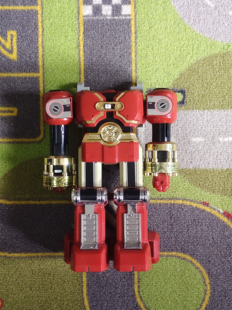 3oh Ranger Red Super Sentai Ohranger Red Puncher DX, Hobbies & Toys, Toys & Games on ...