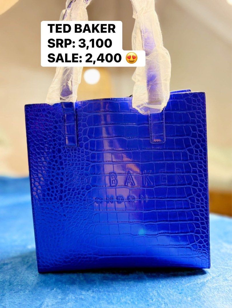 Ted Baker Blue Bag (Category: Luxury Bags & Wallets) located in Quezon City. Submitted by pinky600 (Listing ID 1409449317, Image 2). Description: Brand New.